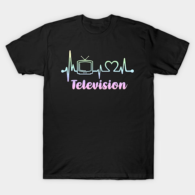 television colour T-Shirt by equiliser